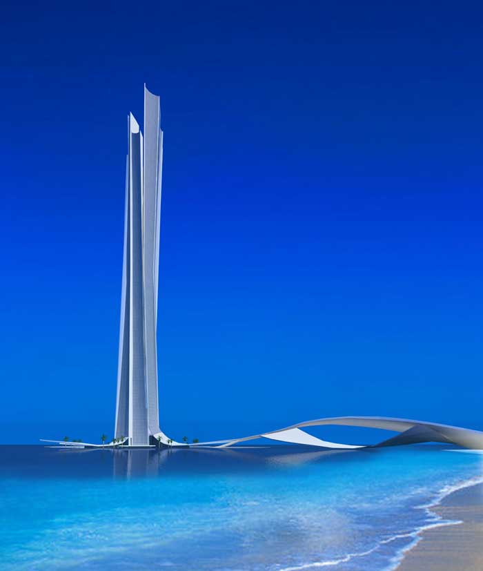 Wave Tower - projekt nowego wieżowca w Dubaju