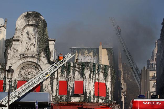 Pożar poważnie zniszczył słynną paryską salę koncertową Elysee Montmartre