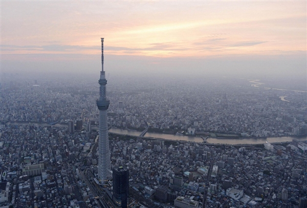 Otwarto najwyższą wieżę świata - Tokyo Skytree