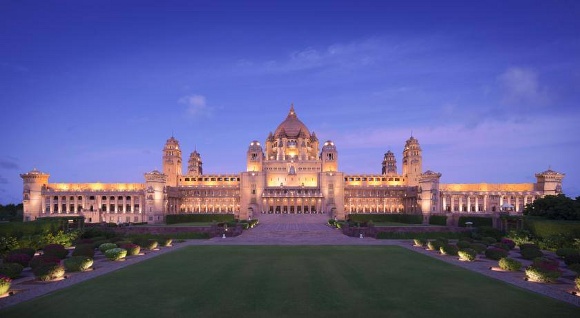 Umaid Bhawan Palace Jodhpur w Indiach najlepszym hotelem świata